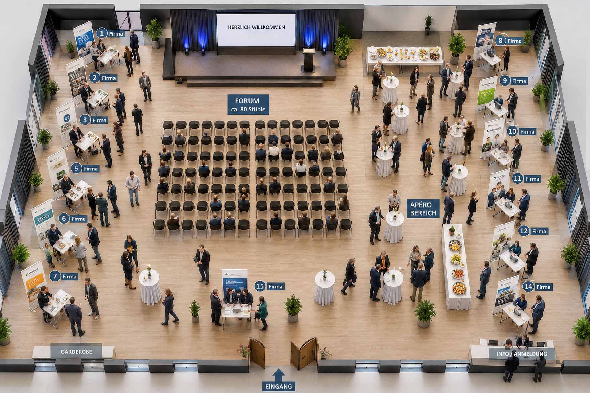 Hotel Spirgarten in Zürich Altstetten – Austragungsort der GVGV Tischmesse 2027